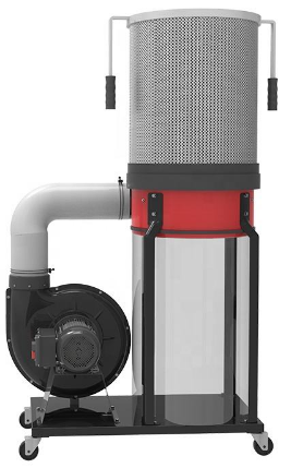 Double Industrial Cloth Bag Dust Collector DC 1100 - Image 3