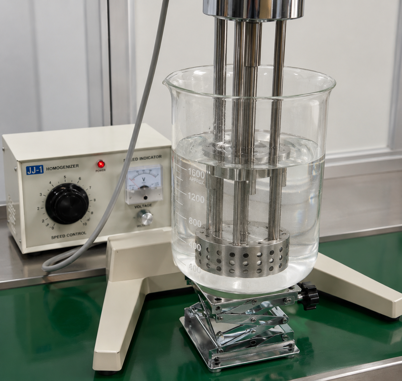 High Speed Homogenizer Machine 5ml 10ml 15ml 20ml Stirring Laboratory Emulsifier Cosmetics Homogenizer Mixer Hsh-2 - Image 4