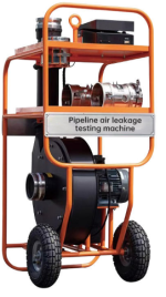 HVAC duct leakage Tester Control-over Cool Air Losses from HVAC System