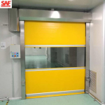 High Speed PVC Roll-Up Door (For Cleanroom, Pharma & Controlled Areas)